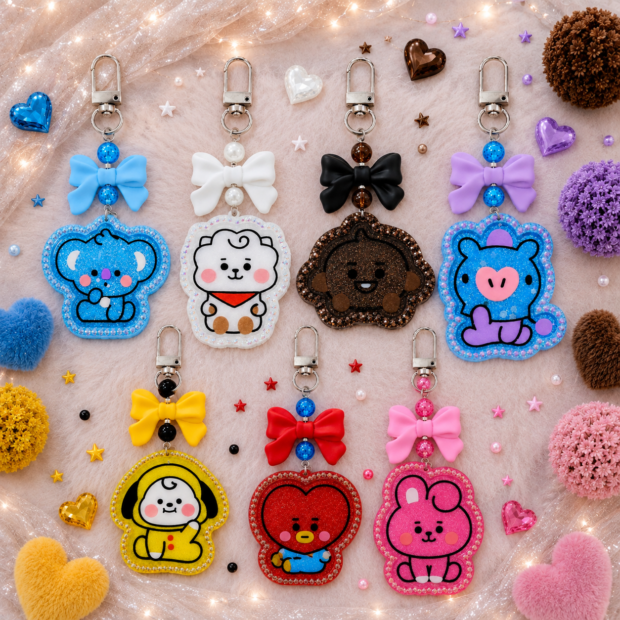 BT21 Kawaii Charm Collection