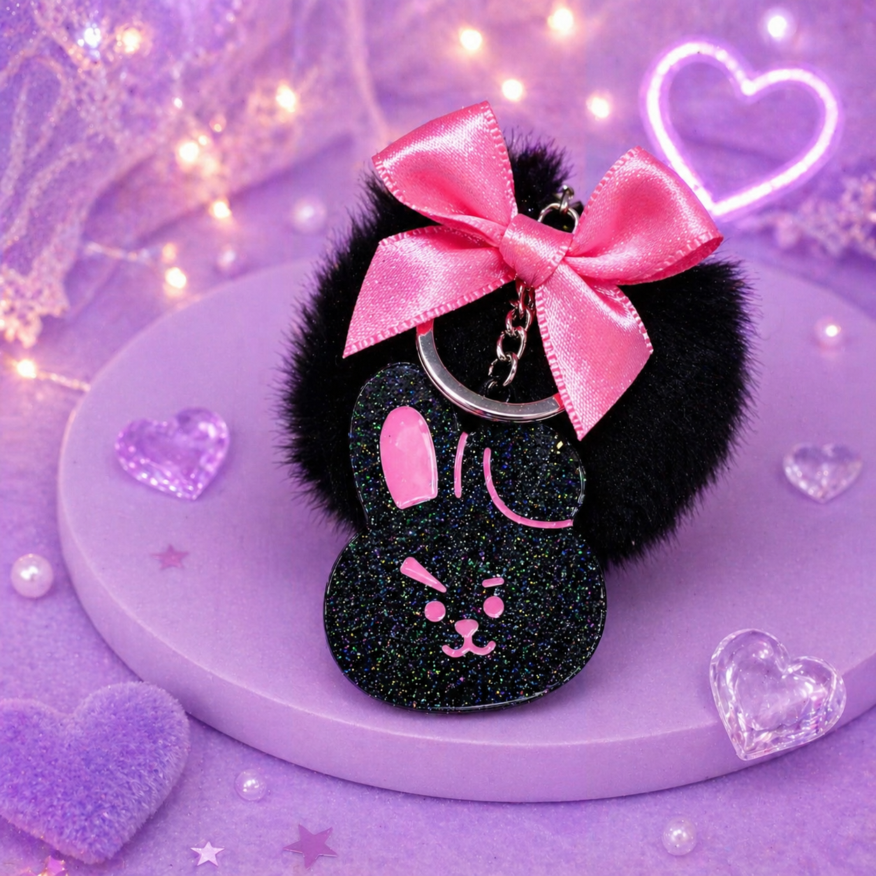 Cooky BT21 Black Edition Keychain