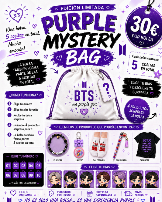 💜 PURPLE MYSTERY BAG – EDICIÓN LIMITADA 💜