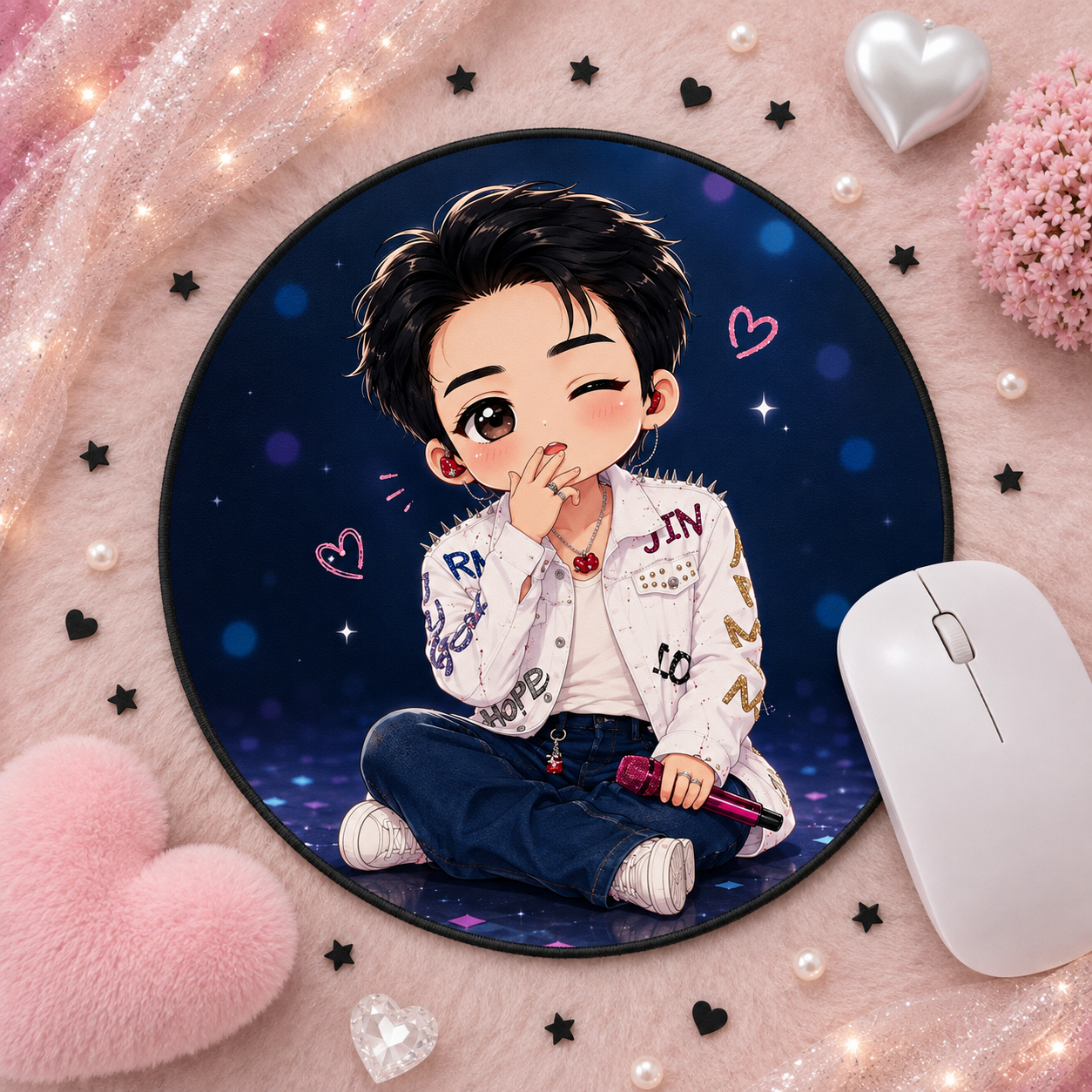 ✨ Alfombrilla Personalizada –My Favorite Mouse Pad 💜