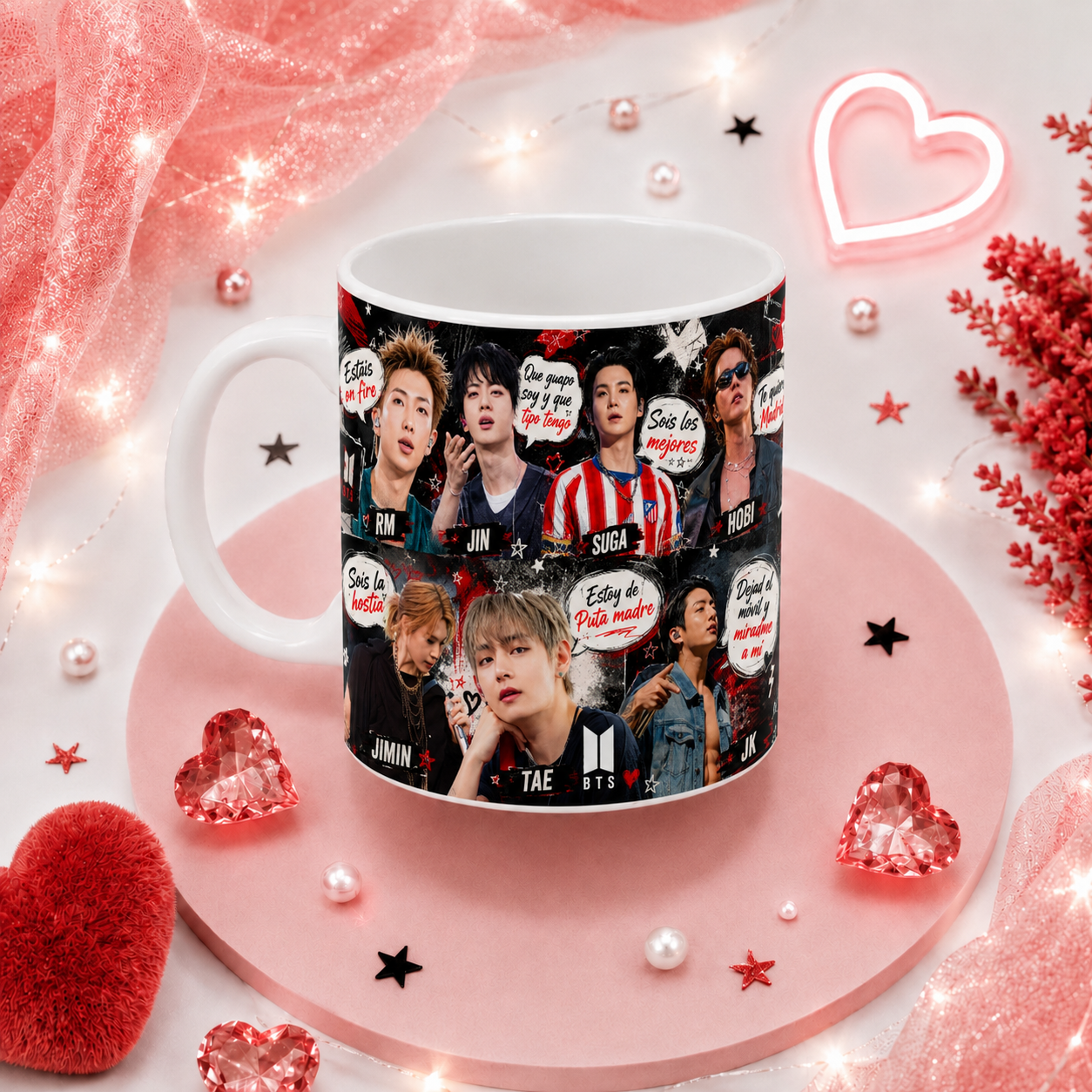 Taza BTS Madrid 2026 – Edición Especial